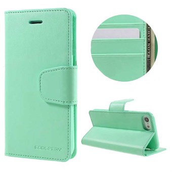Goospery Soft Organizer Case for iPhone 7 / iPhone 8 - Mint Green